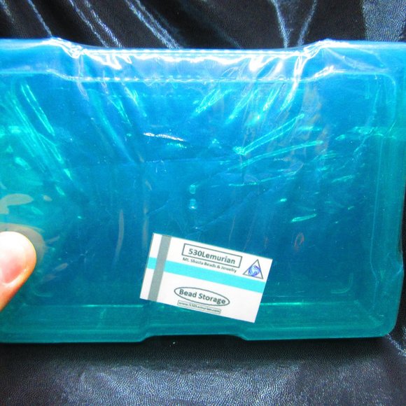 Light Blue Plastic Storage Case - Picture 1 of 5